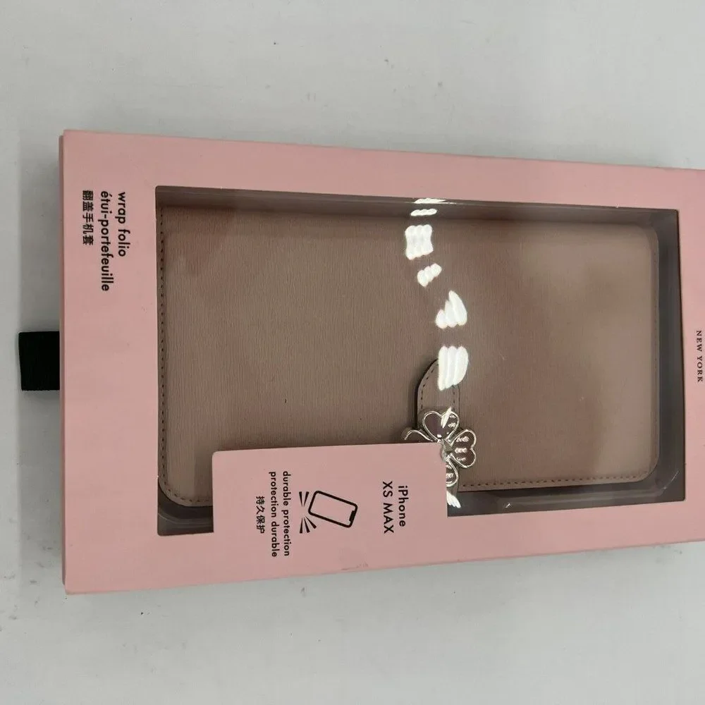 Kate Spade NIB XS Max Phone Case Pink Flower